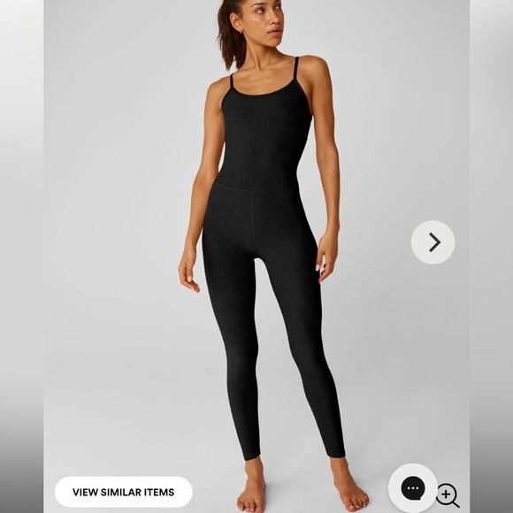 Beyond Yoga Spacedye Uplevel Midi Jumpsuit Green XS - Picture 7 of 7